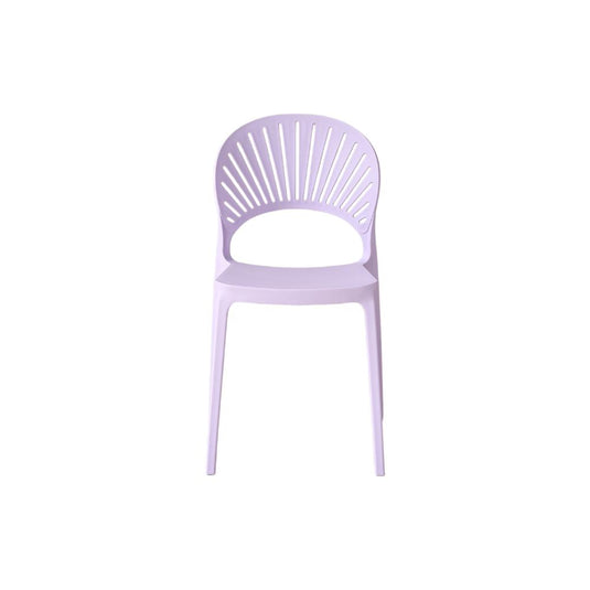 Set de 2 Sillas Paraíso, Color Lila, con Espaldar y Diseño Moderno