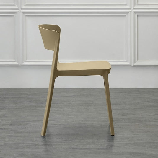Set de 2 Sillas Mónaco, Color Khaki, con Espaldar y Diseño Moderno