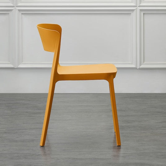 Silla Mónaco, Color Naranja, Diseño Moderno