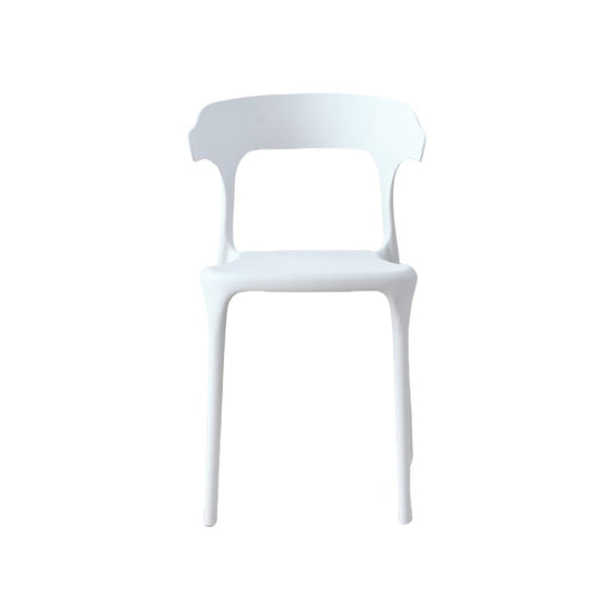 Silla Elena, Color Blanco, Con espaldar y diseño Moderno X2