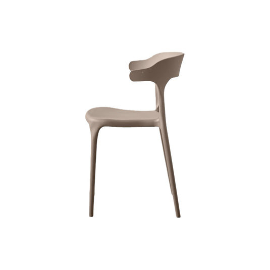 Set de 2 Sillas Elena, Color Taupe, Diseño Moderno