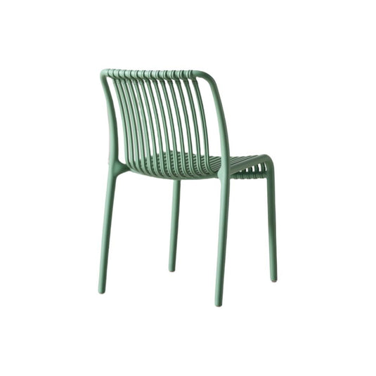Silla Terra, Color Verde Olivo, Con espaldar