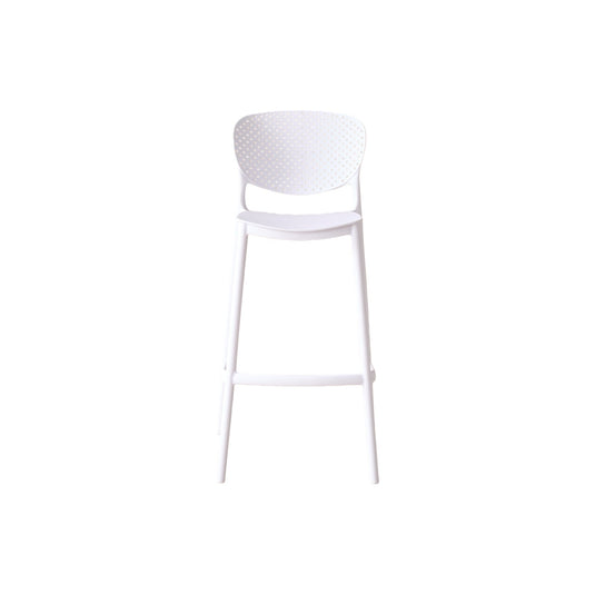 Silla para Bar Río, Color Blanco, Diseño Moderno