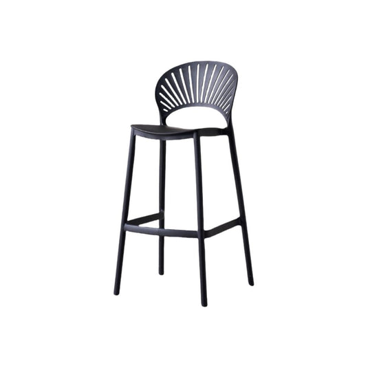Set de 2 Sillas para Bar Paraíso, Color Negro, Diseño Moderno