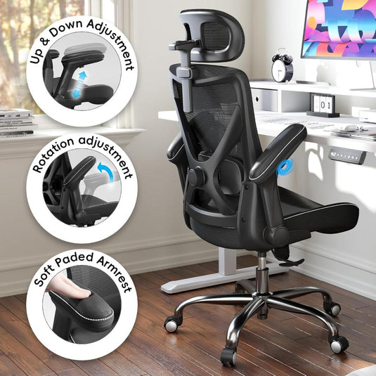 Silla De Oficina Ergalithic Ergonómica En Forma De X