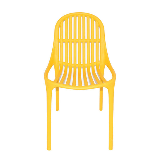 Silla Plástica Alteza, Amarilla