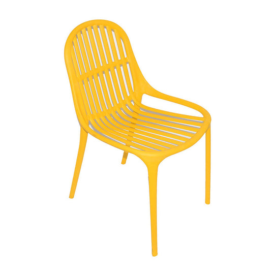 Silla Plástica Alteza, Amarilla