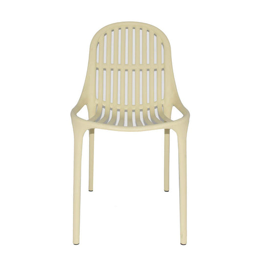 Silla Plástica Alteza, Beige