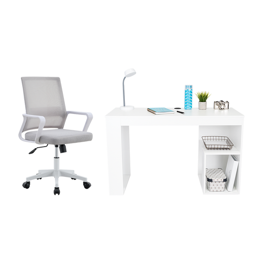 Combo para Oficina Zafra, Incluye Escritorio y Silla de Escritorio