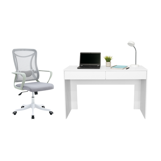 Combo para Oficina Zene, Incluye Escritorio y Silla de Escritorio