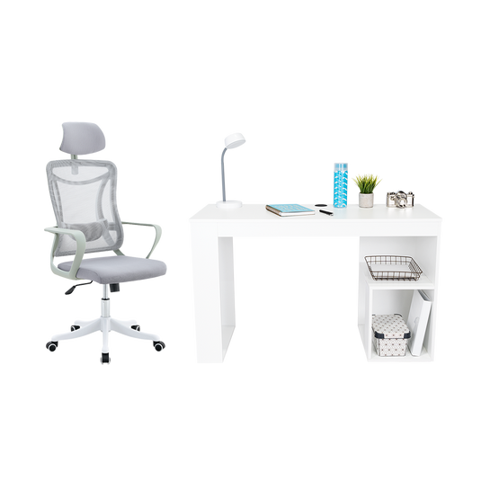 Combo para Oficina Confort, Incluye Escritorio y Silla de Escritorio