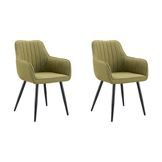 Combo para Sala Prisma, Incluye Mesa Redonda de Vidrio y 2 Sillas
