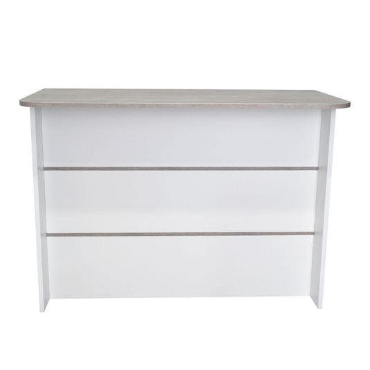 Combo Pisa, Incluye una Barra de Cocina y 2 Sillas para Bar Color Negro