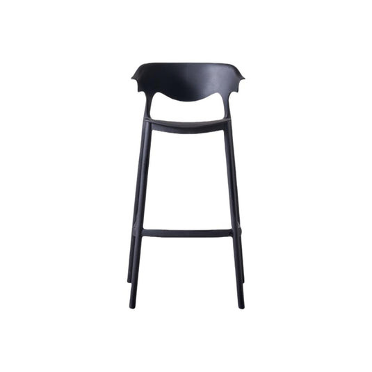 Set de 2 Sillas para Bar Elena, Color Negro, Diseño Moderno