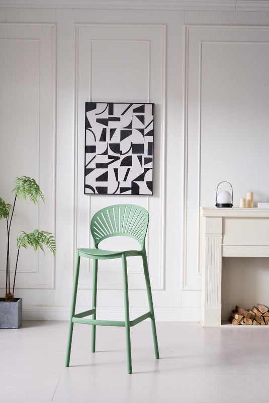 Butaco Alto Paraiso, Color Verde Olivo, Diseño Moderno