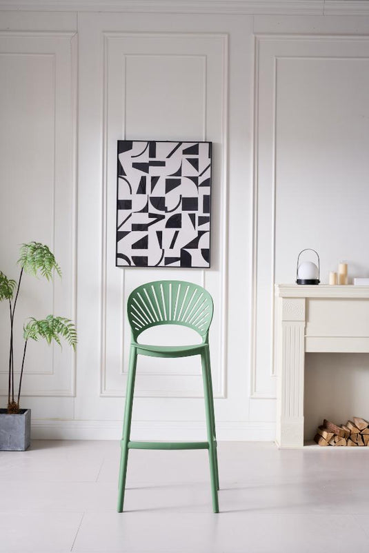 Butaco Alto Paraiso, Color Verde Olivo, Diseño Moderno