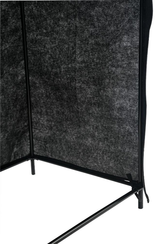 Closet Organizador Tuco, Negro, De tela, con espacio para organizar ropa