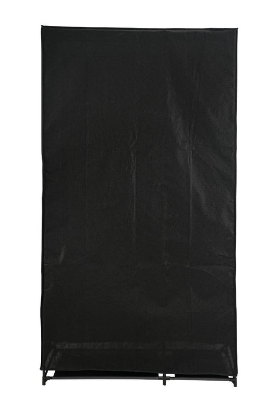 Closet Organizador Dono, Negro,  con variedad de entrepaños en tela