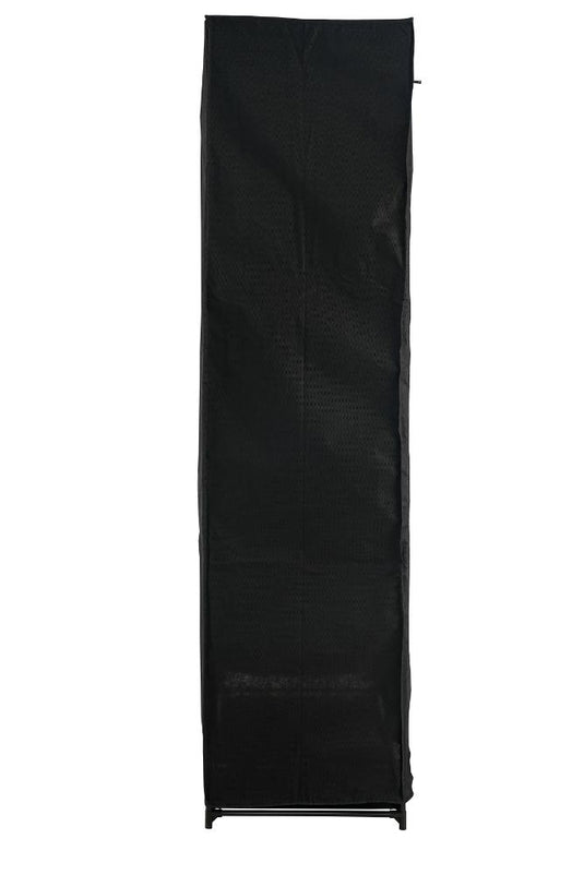 Closet Organizador Dono, Negro,  con variedad de entrepaños en tela