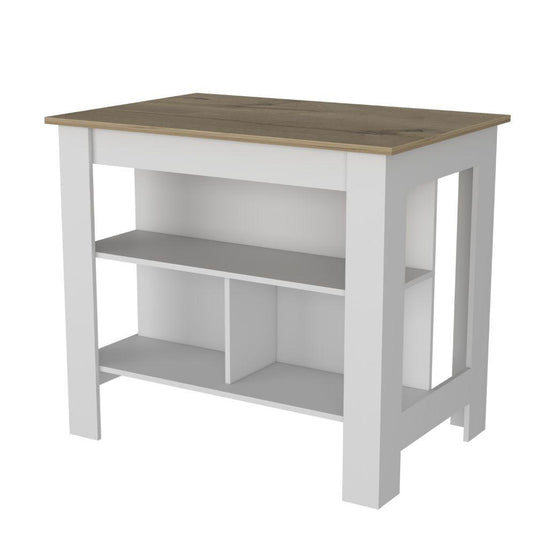 Combo de Cocina Ebano, Incluye Barra de Cocina y Dos silla para Barra