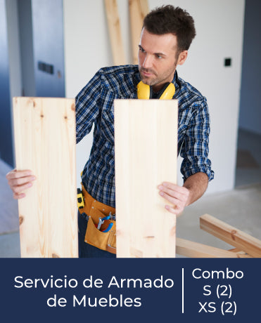 Servicio de Armado para Muebles, Combo S (2) - XS (2)
