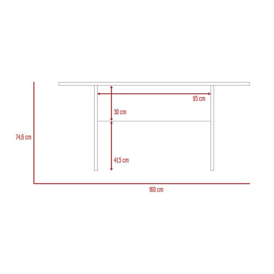Combo Comedor Nesga , Incluye Comedor y 4 Sillas