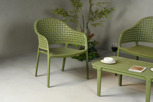 Sala de Exterior Amalfi, Verde Olivo