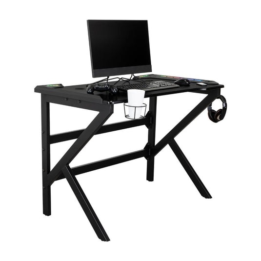Combo Gamer Blaze, Incluye Escritorio y Silla Gamer
