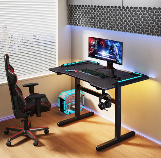 Escritorio Gamer Matrix , Negro, Estructura Metalica