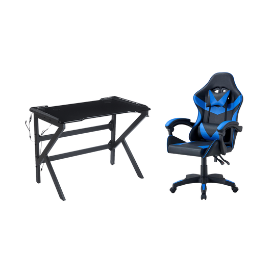 Combo Gamer Pixel, Incluye Escritorio y Silla Gamer