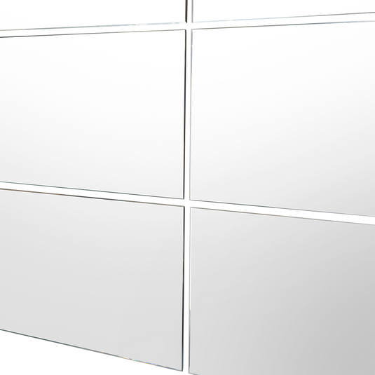 Espejo Rectangular Siena, Gris, Incluye 6 Piezas