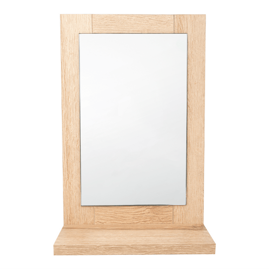Espejo Rectangular Shaver, Gris, Diseño Moderno