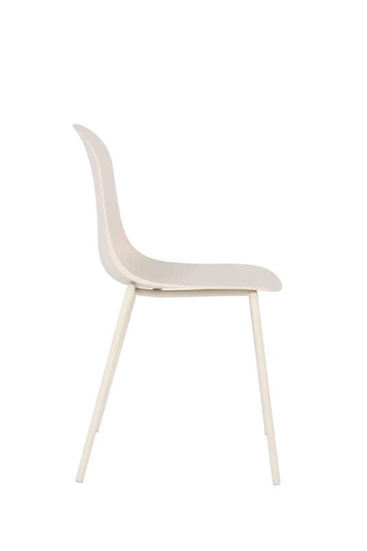 Set de 2 Sillas Aiara, Color Blanco, Diseño Moderno
