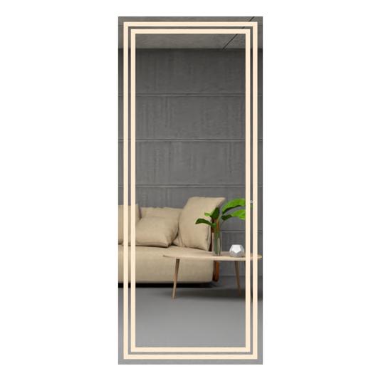 Espejo Rectangular Valencia LED+Touch