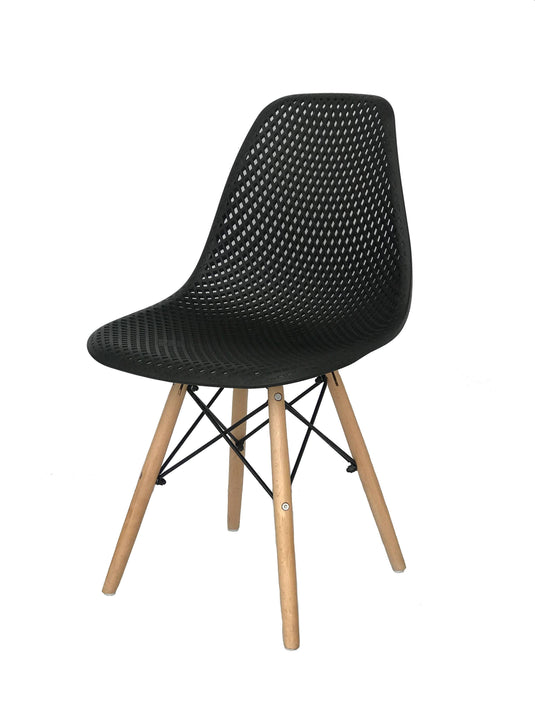 Silla Air Eames Para Sala Comedor Restaurante - Negra