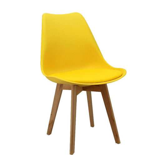 Kit Por 4 Silla Joly - Amarillo