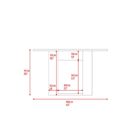 Mesa Comedor Volterra, Caramelo