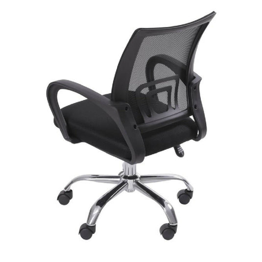 Kit Por 2 Silla Para Oficina Escritorio - Negro