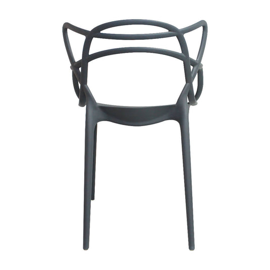 Silla Solna Para Sala Comedor Jardín - Gris