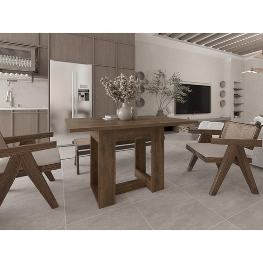 Comedor Volder, Nogal, con Amplia Superficie