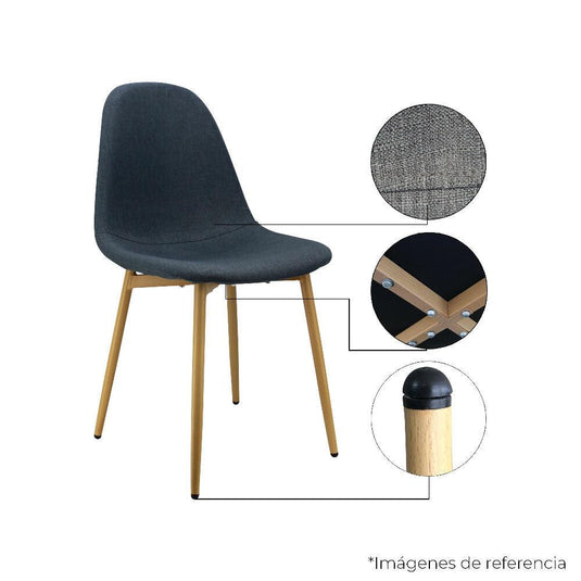 Silla Charla BM - Indigo