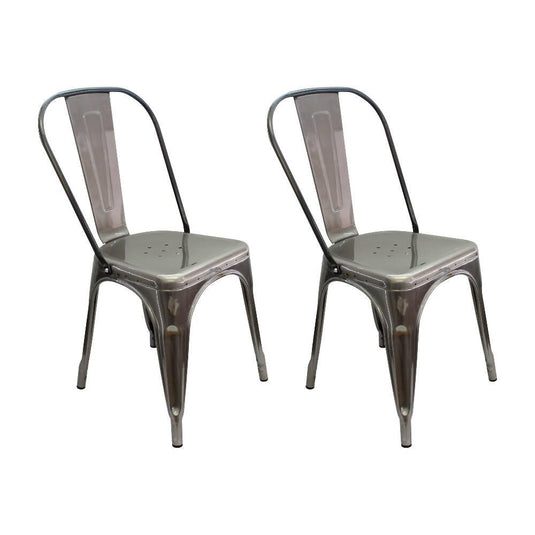 Kit por 2 Silla Titan Tipo Tolix - Metal rustic