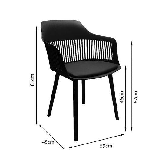 Silla Mena - Negro