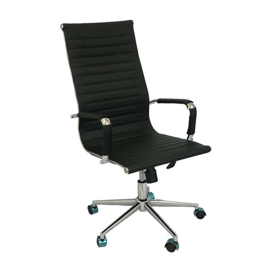 Silla Para Oficina Escritorio Presidencial OR -3301 Alta Negra