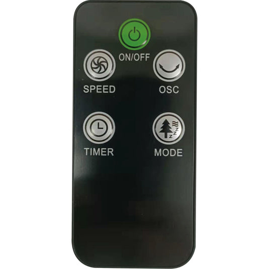 Ventilador De Torre Zenin 36, Negro, Con temporizador Incluye Control Remoto