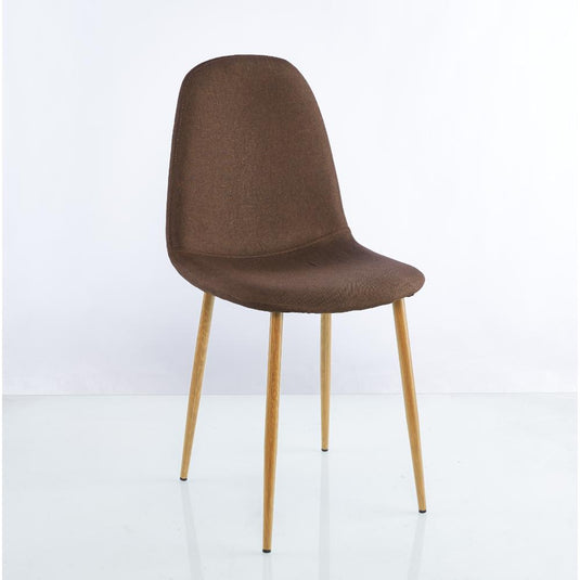 Sillas Clásicas Concept X6 DB, Café Oscuro y Café Claro, con Cómodo Espaldar