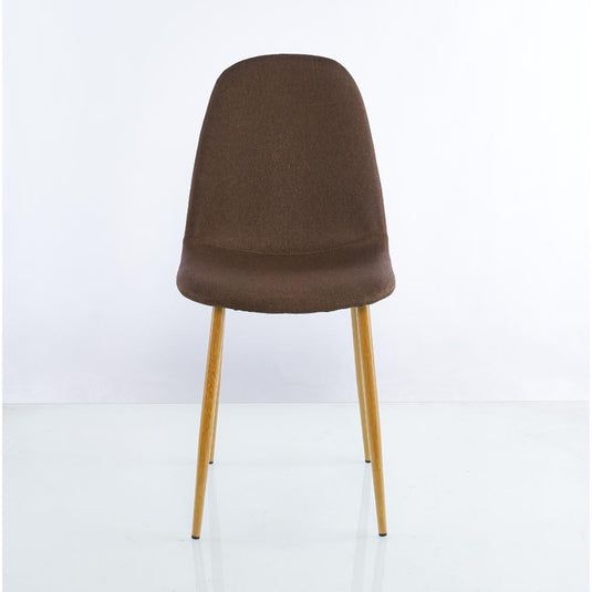Sillas Clásicas Concept X2 DB, Café Oscuro, con Cómodo Espaldar