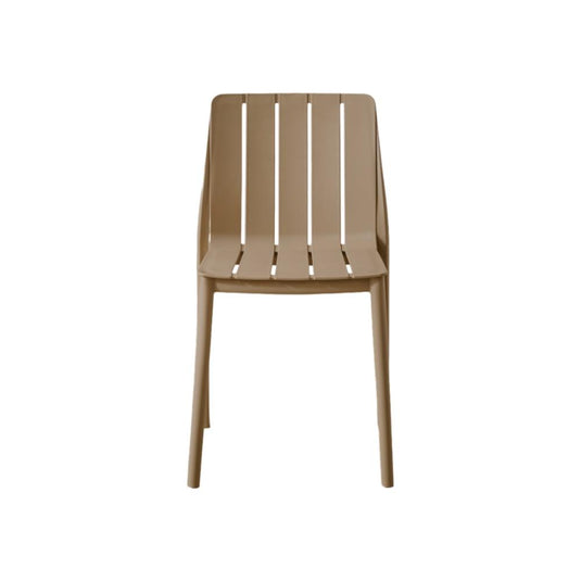 Combo Tribo, Incluye Comedor y 4 Sillas con Espaldar en Color Taupe