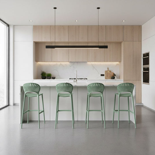 Butaco Alto Paraiso, Color Verde Olivo, Diseño Moderno