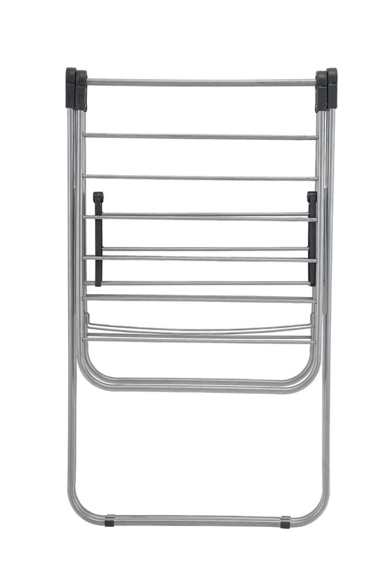 Tendedero de Piso Pitendo, Gris y Negro, Plegable y Extendible